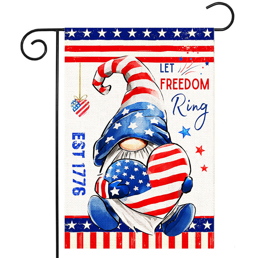 Celebration Decorative Flag, Holiday Decoration - Perfect for Independence Day and festive celebrations, Size: 11.81 x 17.72 in