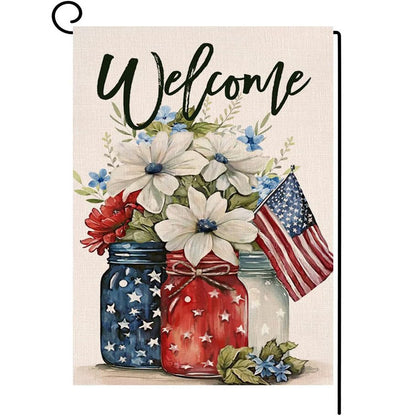 Celebration Decorative Flag, Holiday Decoration - Perfect for Independence Day and festive celebrations, Size: 11.81 x 17.72 in