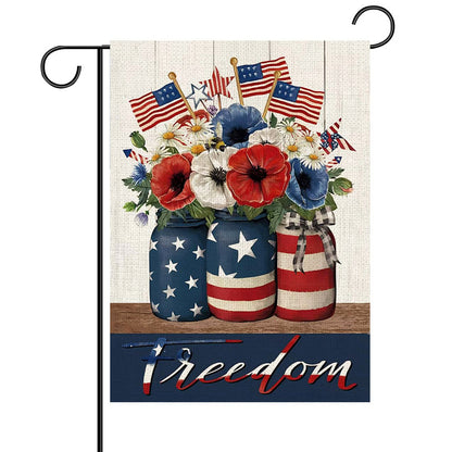 Celebration Decorative Flag, Holiday Decoration - Perfect for Independence Day and festive celebrations, Size: 11.81 x 17.72 in