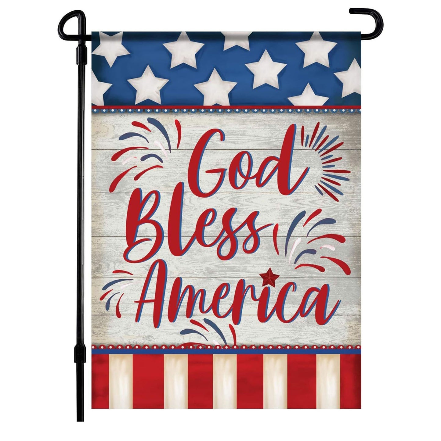 Celebration Decorative Flag, Holiday Decoration - Perfect for Independence Day and festive celebrations, Size: 11.81 x 17.72 in