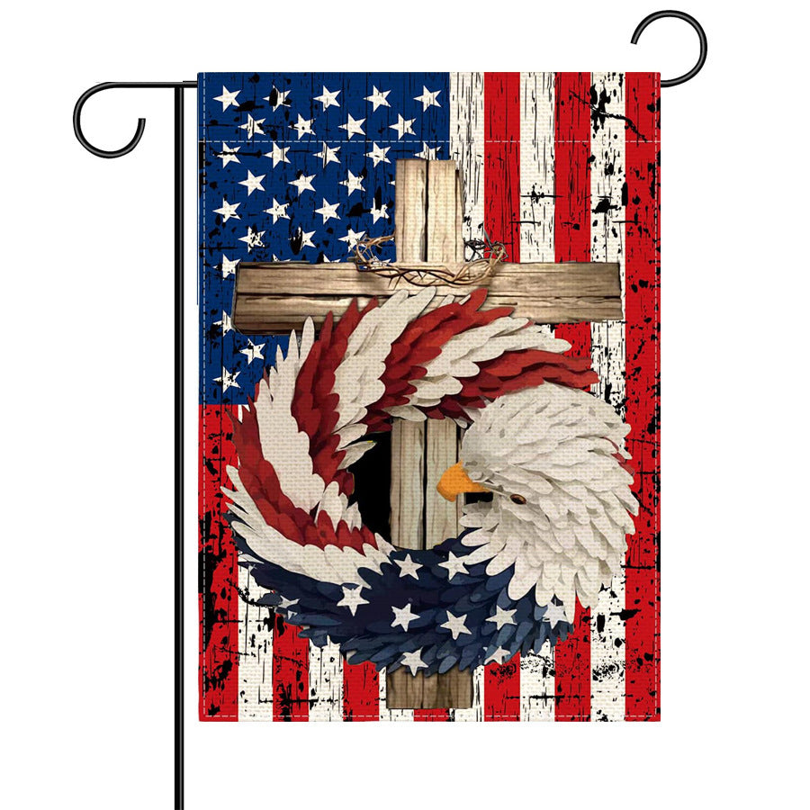 Celebration Decorative Flag, Holiday Decoration - Perfect for Independence Day and festive celebrations, Size: 11.81 x 17.72 in