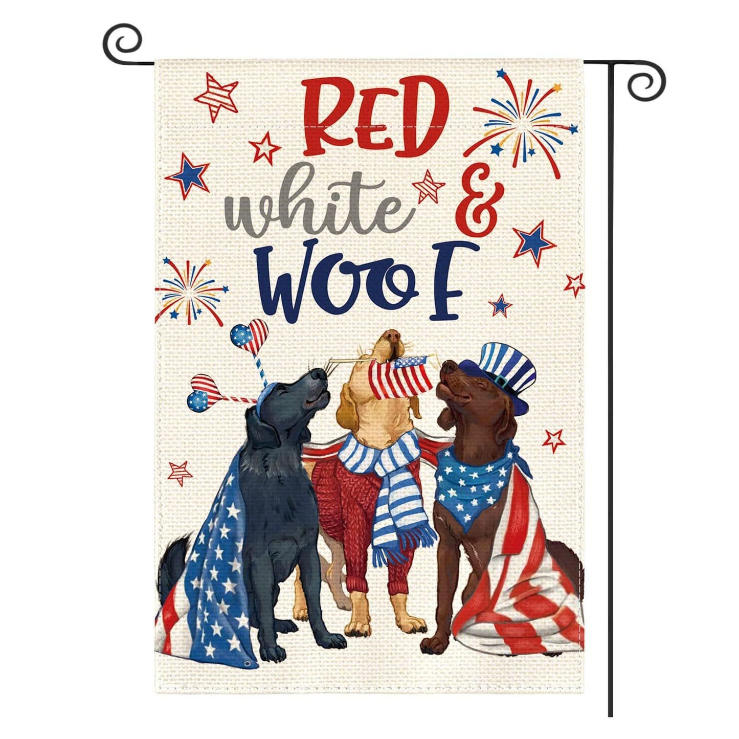 Celebration Decorative Flag, Holiday Decoration - Perfect for Independence Day and festive celebrations, Size: 11.81 x 17.72 in