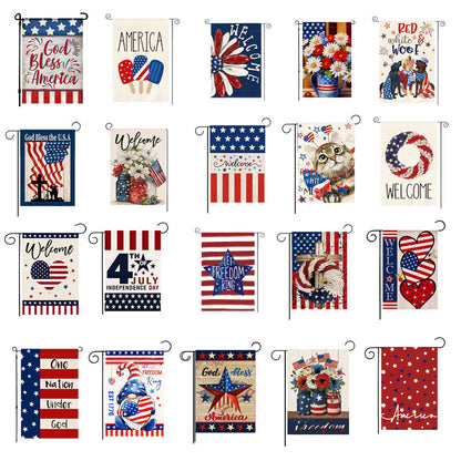 Celebration Decorative Flag, Holiday Decoration - Perfect for Independence Day and festive celebrations, Size: 11.81 x 17.72 in