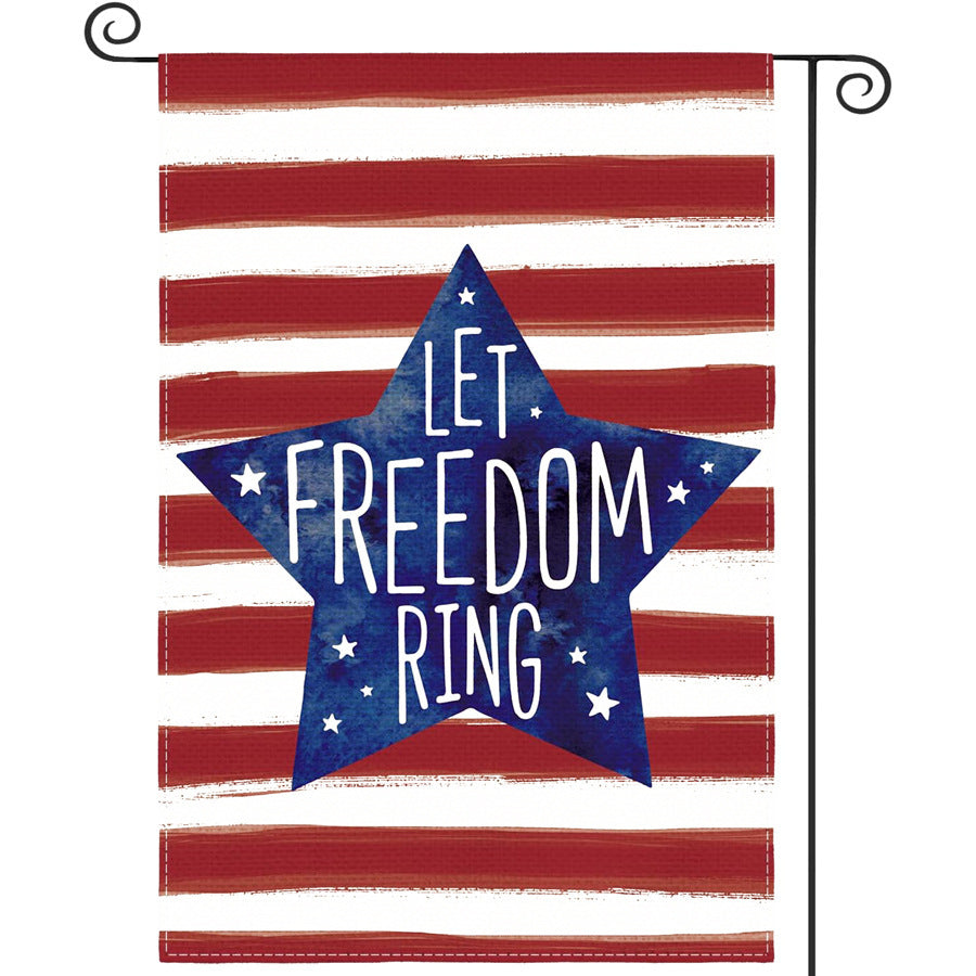 Celebration Decorative Flag, Holiday Decoration - Perfect for Independence Day and festive celebrations, Size: 11.81 x 17.72 in