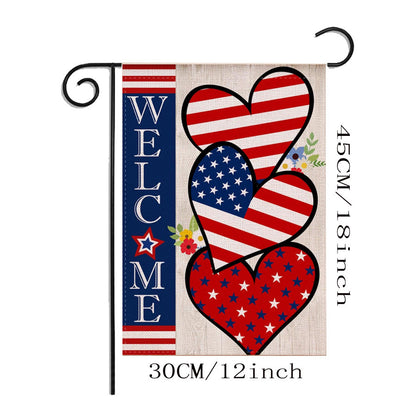 Celebration Decorative Flag, Holiday Decoration - Perfect for Independence Day and festive celebrations, Size: 11.81 x 17.72 in
