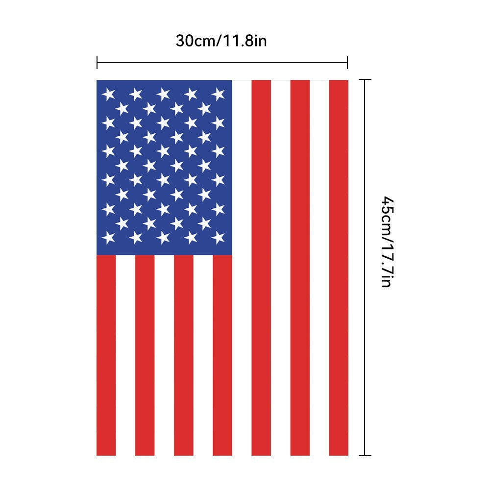 Celebration Decorative Flag, Holiday Decoration - Perfect for Independence Day and festive celebrations, Size: 11.81 x 17.72 in