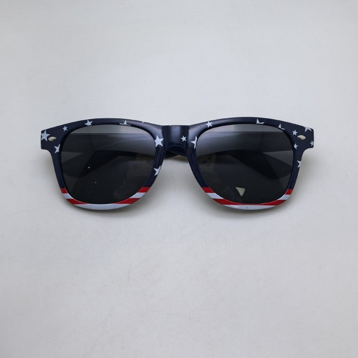 Classic American Flag Sunglasses with UV Protection