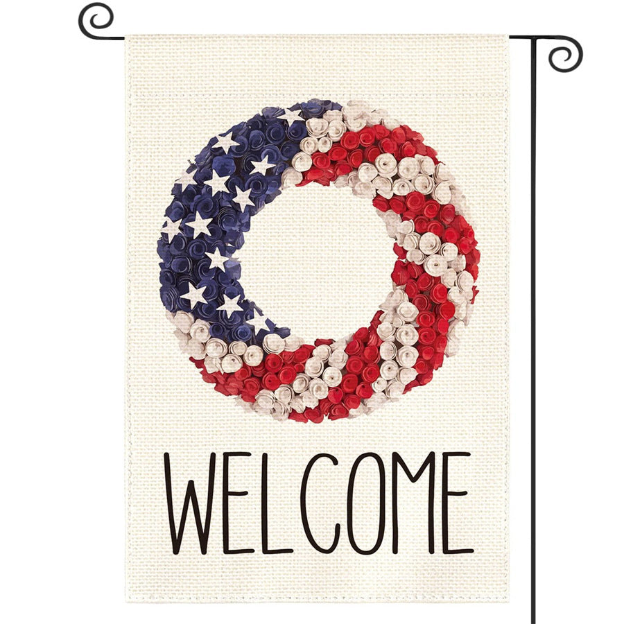 Celebration Decorative Flag, Holiday Decoration - Perfect for Independence Day and festive celebrations, Size: 11.81 x 17.72 in