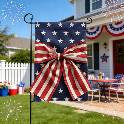 American Independence Day Garden Flag, Size options: 11.81 x 17.72 in